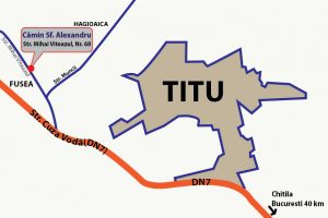 Harta Locatie-camin-batrani-titu